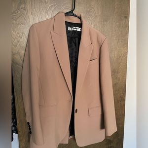 Brown Blazer Zara